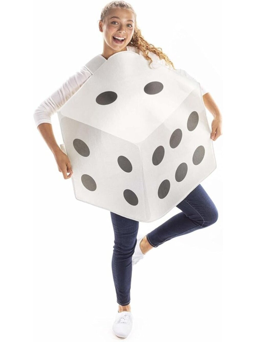 Hauntlook Classic Die Adult One Size Costume Body Suit Funny Halloween Party NEW